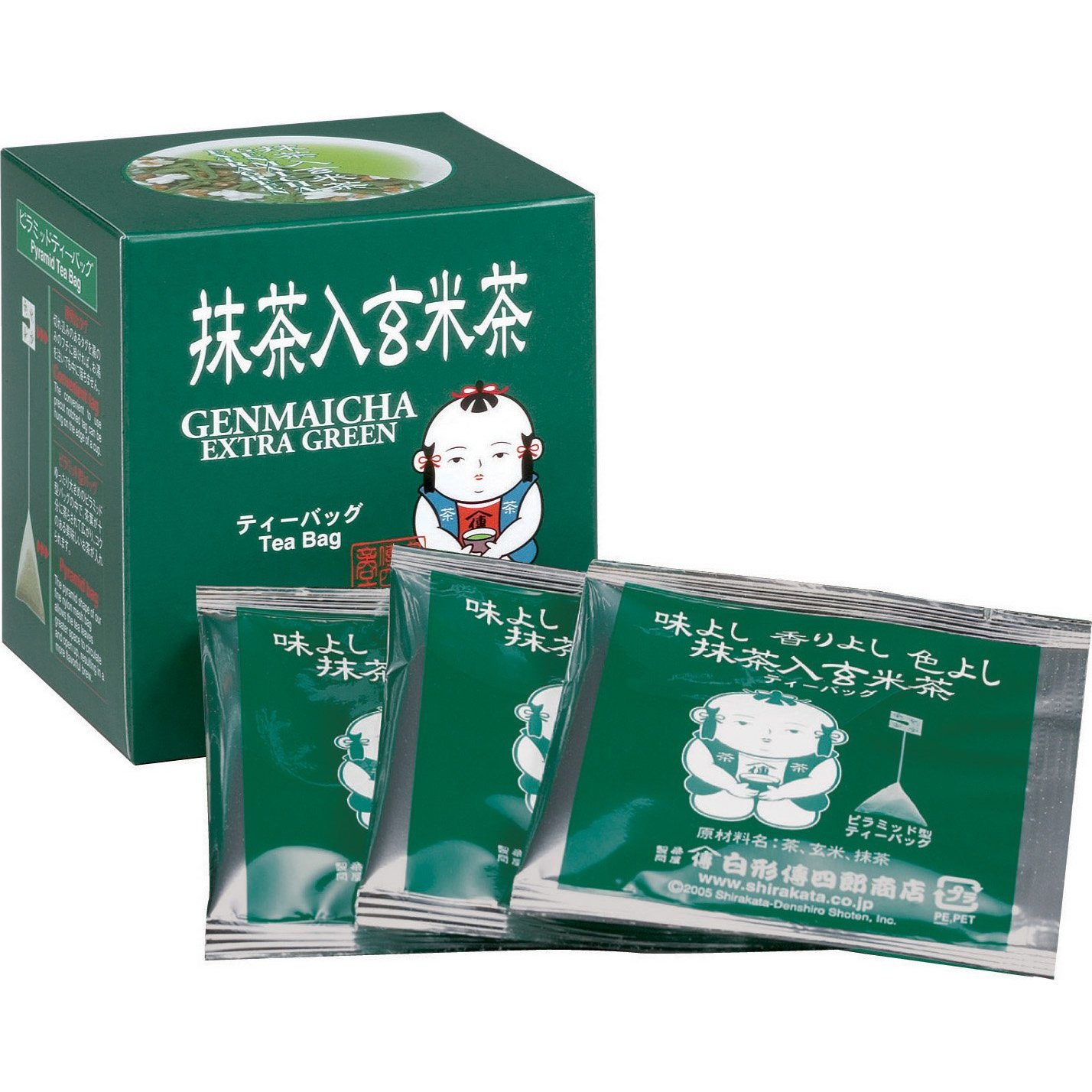 Genmaicha pyramid Genmaicha pyramid