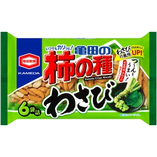 Kakinotane wasabi fresh pack 6p.